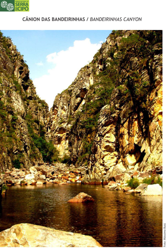 Página 14 do Cardápio de Atrativos do Parque Nacional da Serra do Cipó